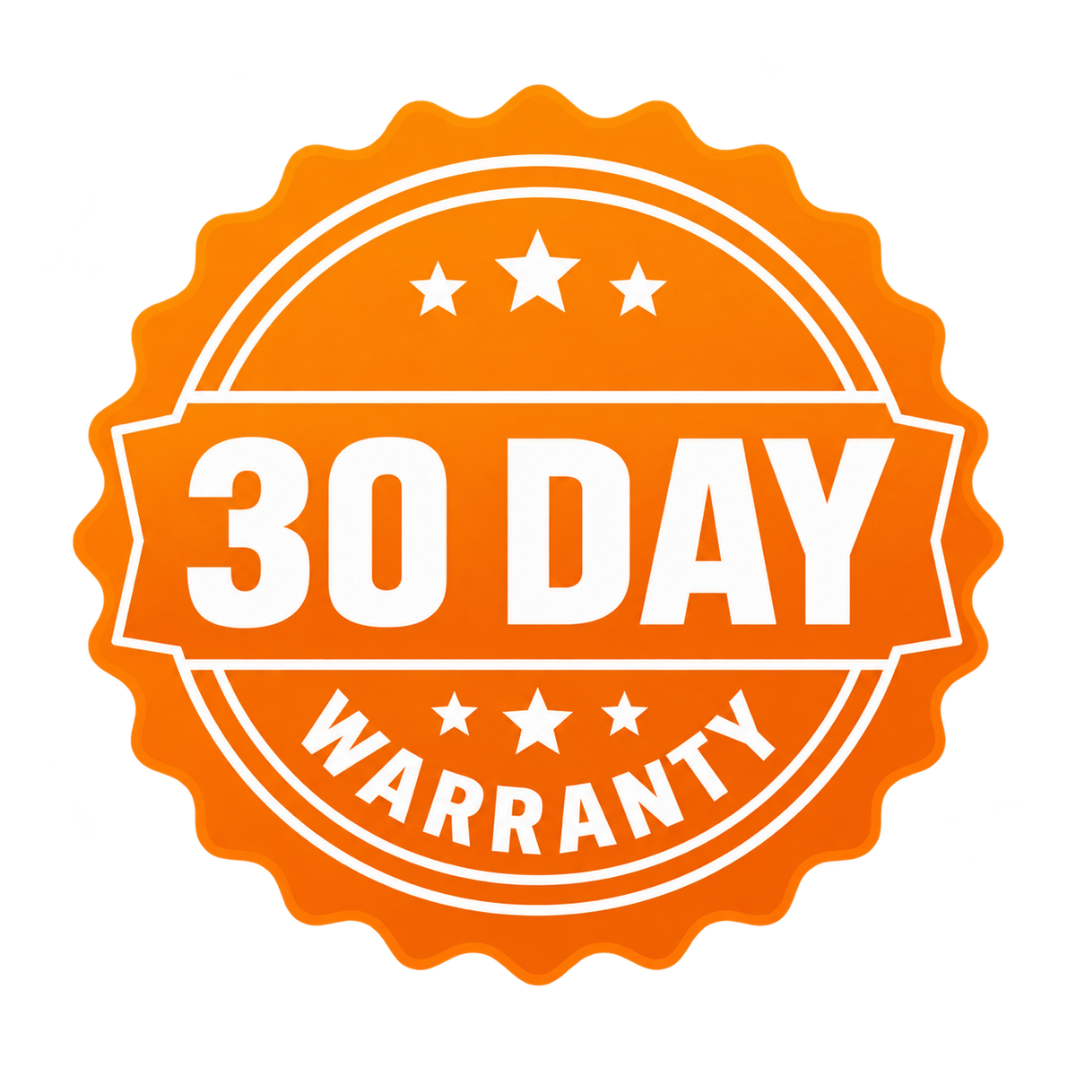 30-Day Warranty